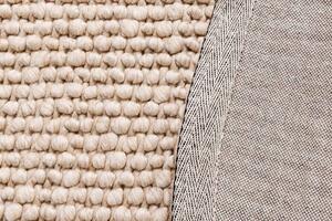 Designový kulatý koberec Arabella 150 cm béžový