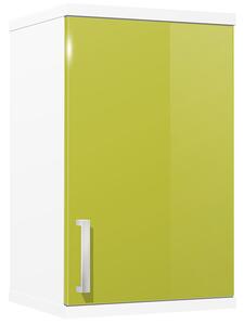 Koupelnová skříňka závěsná K8 barva skříňky: bílá 113, barva dvířek: lemon lesk