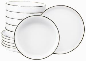 JÍDELNÍ SOUPRAVA 12dílnékamenina Creatable - Online Only nádobí, Online Only