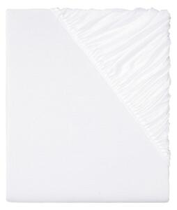 LIVARNO home Žerzejové napínací prostěradlo, 140–160 x 200 cm (bílá) (100362472001)