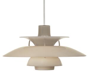 Závěsná svítidlo Louis Poulsen, PH 5 320, stmívatelné, Béžová, Jídelna, Plast, Design