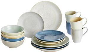 KOMBINOVANÁ SOUPRAVA 16dílné kamenina Creatable - Online Only nádobí, Online Only