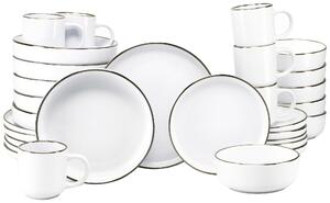 KOMBINOVANÁ SOUPRAVA 30dílné kamenina Creatable - Online Only nádobí, Online Only