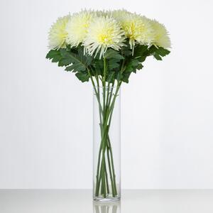 Umělá chryzantéma XL FRANCESKA krémová. Cena je za 1 kus. TI2-245KR