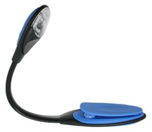APT ZD20C LED stolní lampička s klipem modrá
