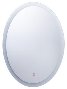 LED koupelnové zrcadlo VIRIAT 60 cm 80 cm Stříbrná