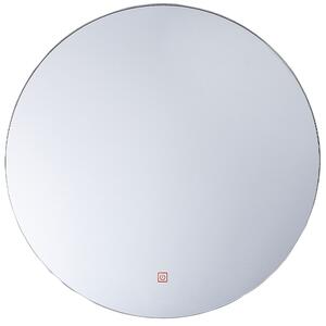 LED koupelnové zrcadlo CALLAC 60 cm 60 cm Stříbrná