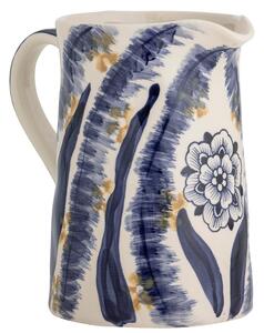 Modrá kameninová váza Bloomingville Anuuk 21 cm