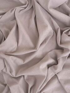 Jersey prostěradlo Classic 200 x 200 cm – cappuccino