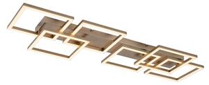 Rabalux 71499 - LED Stm stropní sv FATMA 40W/230V 3000-6500K 33x100 cm zlatá+DO