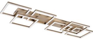 Rabalux 71499 - LED Stm stropní sv FATMA 40W/230V 3000-6500K 33x100 cm zlatá+DO