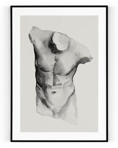 Plakát / Obraz Body Pololesklý saténový papír S okrajem A4 - 21 x 29,7 cm