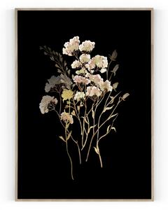 Plakát / Obraz Flowers Pololesklý saténový papír A4 - 21 x 29,7 cm