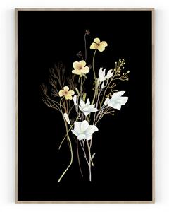 Plakát / Obraz Flowers Pololesklý saténový papír 50 x 70 cm