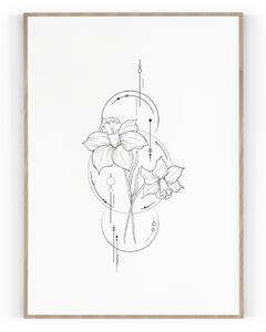 Plakát / Obraz Symbol Pololesklý saténový papír 30 x 40 cm