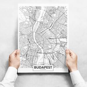 Sada obrazů - Map of Budapest II