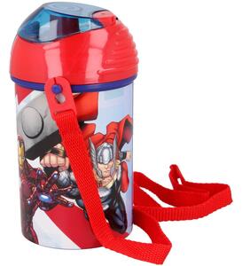 Plastová láhev na pití s víčkem Avengers - MARVEL - 450 ml