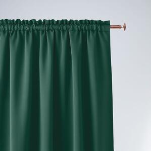 Room99 Hotový závěs na pásce AURA Barva: Zelená, Velikost: 140 x 300 cm
