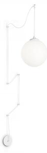 Ideal Lux 160863 závěsné stropní svítidlo Boa Bianco 1x60W|E27 - bílé
