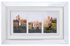 Rámeček na 3 fotografie MAKENI Stříbrná