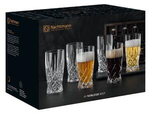 Sklenice na pivo v sadě 6 ks 350 ml Noblesse – Nachtmann