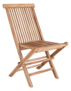 Zahradní židle Toledo, skládací, teak, 46×62×89 cm – House Nordic