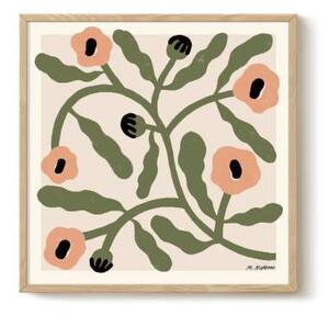 PSTR studio Plakát Beige Poppies