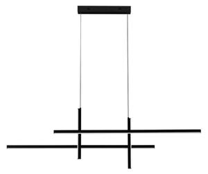 Moderní LED lustr Antama černá