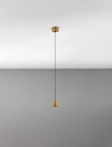 Moderní LED lustr Irmos zlatá