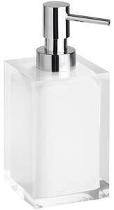 Bemeta Design VISTA: Dávkovač mýdla, 250 ml, na postavení, bílá - 120109016-104