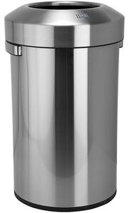 Bemeta Design Odpadkový koš, 90 l, nerez, mat - 137115215