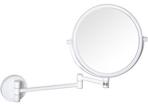 Bemeta Design WHITE: Kosmetické zrcátko, ø 200 mm, oboustranné - 112201514