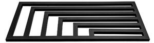 Regnis Kreon, topné těleso 550x1200 mm, 630W, černá matná, KR120/55/BLACK