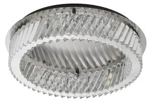 Moderní LED stropní svítidlo Arietta nikl 34W – Šedá (9333088)