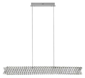Designový LED lustr Arietta nikl 28W – Šedá