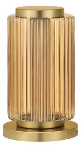 Moderní LED stolní lampa Vesper oranžová