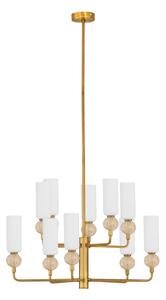 Moderní lustr Filomena Tmavě šedá 66 – 66 cm
