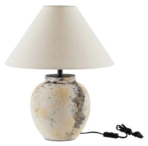 Moderní stolní lampa Lupe černo-bílá – Černá