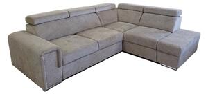MADERA II rohová sedací souprava, levá, hnědá