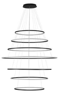 Moderní LED lustr Maelo černá 120