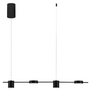 Minimalistcký LED lustr Riaz černá 20W