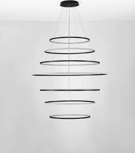Moderní LED lustr Maelo černá 120