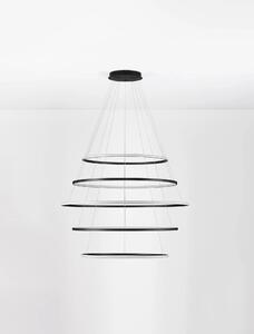 Moderní LED lustr Maelo černá 150