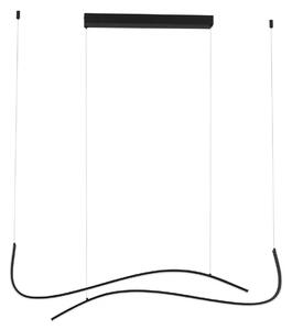 Minimalistcký LED lustr Brio černá 104