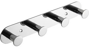Bemeta Design EASY01: Věšák, se 4 háčky, lesk - 164106391