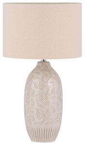 Stolní lampa SALZA Keramika Béžová