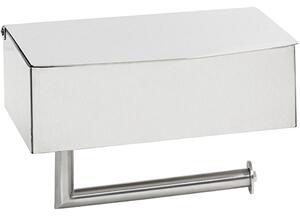 Bemeta Design Držák toaletního papíru, se skříňkou, nerez, brus - 101012175