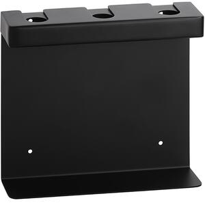 Bemeta Design Držák pro dávkovač mýdla, trojitý, hranatý, černá - 146109470