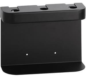 Bemeta Design Držák pro dávkovač mýdla, trojitý, kulatý, černá - 146109440