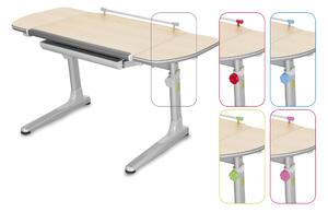 Dětský rostoucí stůl Profi 32P3 54 TW multicolor/javor (Výškově stavitelný stůl s náklopnou deskou Mayer)